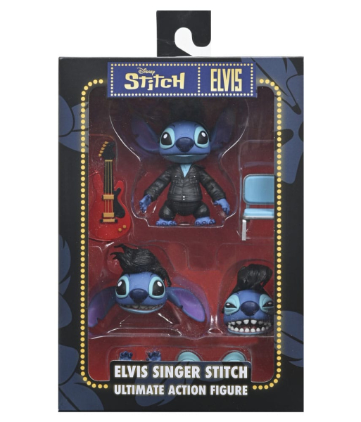 Lilo & Stitch Actionfigur Ultimate Singer Elvis Stitch 7 cm
